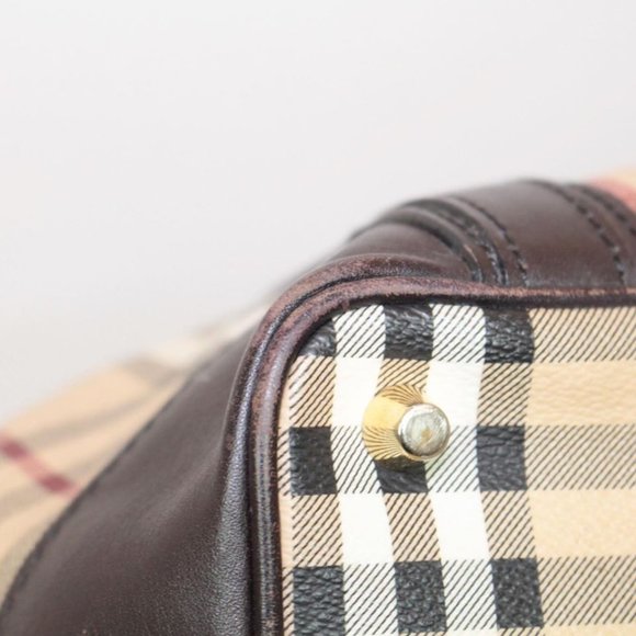 BURBERRY Brown Check Tote-Crossbody #21920 - Picture 8 of 8